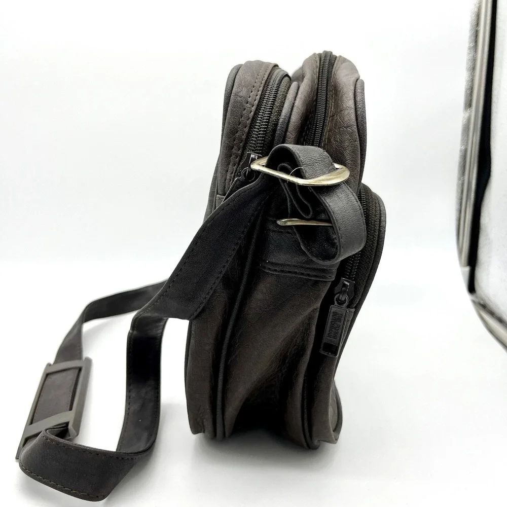 The Flying Dutchman Messenger Bag Crossbody Travel‎ Brown Adjustable Strap